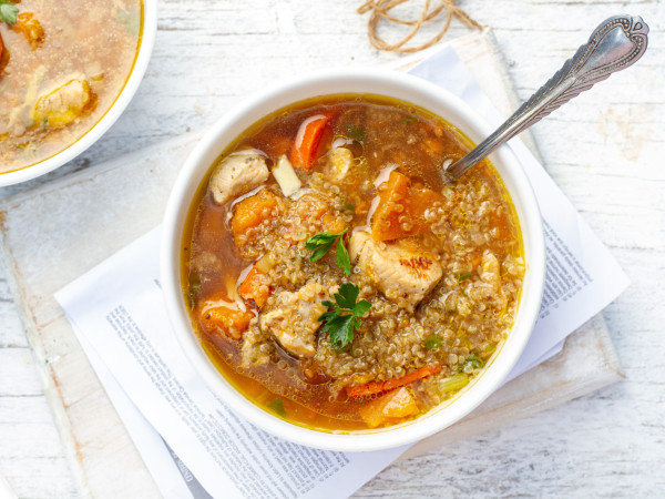 Quinoa Chicken Soup