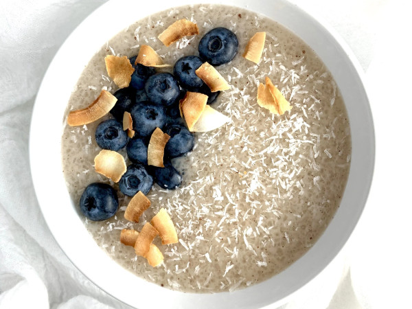 Grain-Free and Paleo AIP Tapioca Porridge for Breakfast