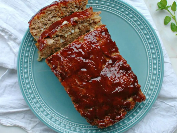 Instant Pot® Cheddar BBQ Meatloaf
