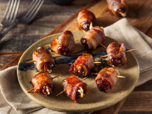 Bacon-Wrapped Stuffing Bites