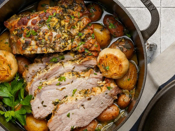 Savory Herb-Infused Pork Loin