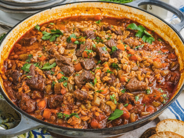 Beef Barley Stew from Alberta