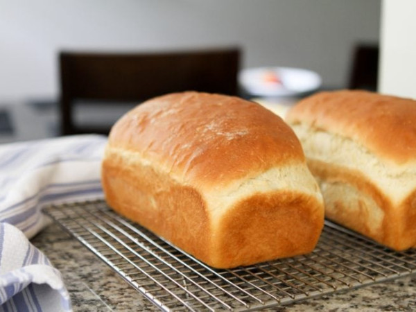 Golden Egg Bread Loaves