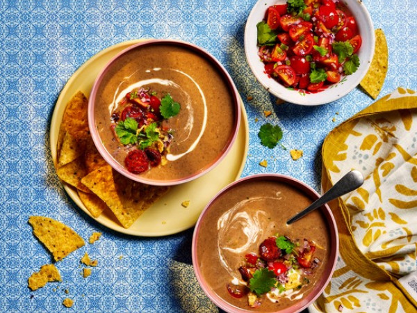 Vegetable Salsa Soup