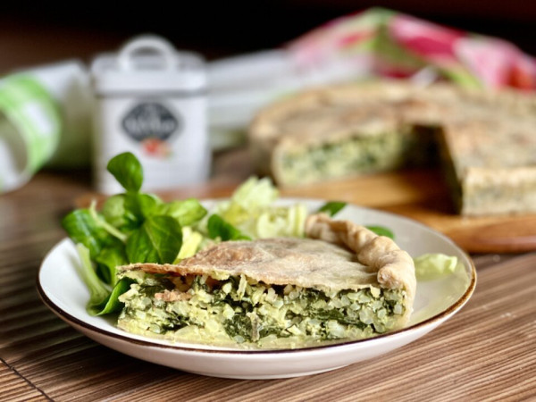 Cheese and Vegetable Garden Pie