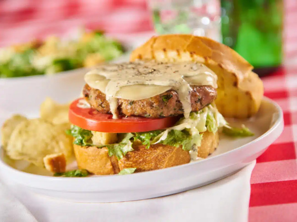 Italian-Style Turkey Burgers on the Grill