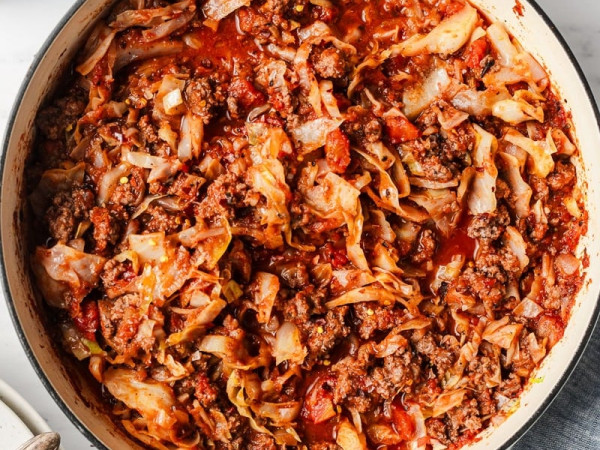 Skillet Cabbage Rolls