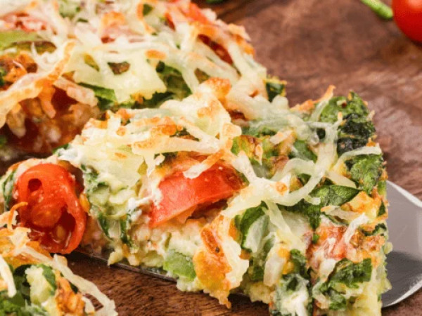 Frittata with Chile and Cheese Made in an Air Fryer