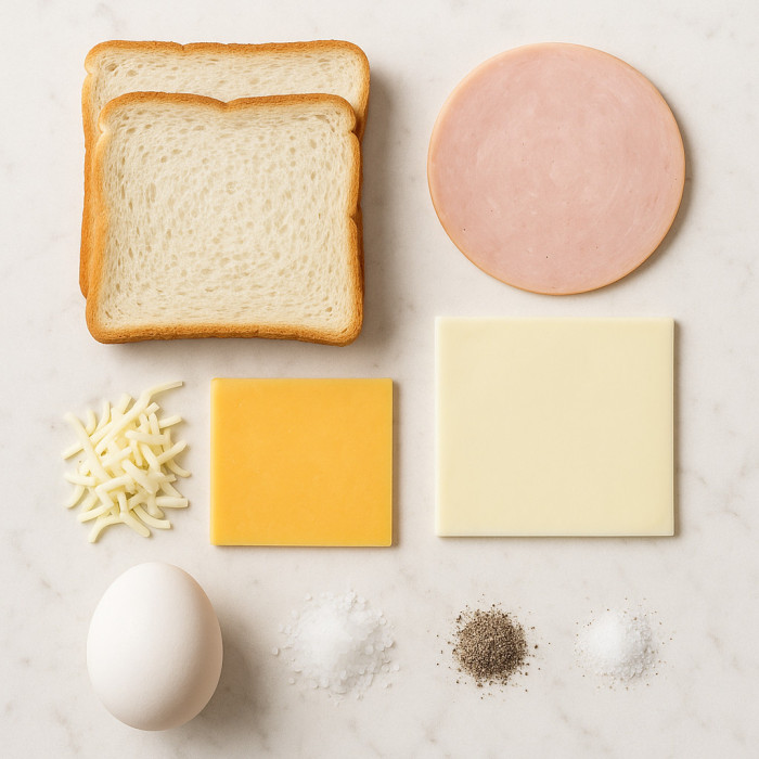 Cheddar Egg Breakfast Sandwich ingredients