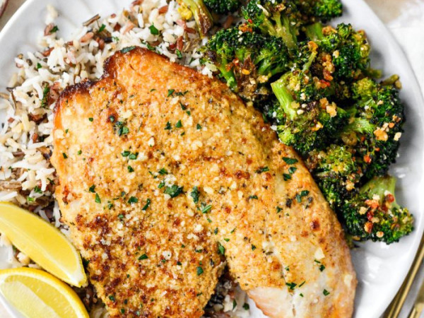 Tilapia with Lemon-Pepper Broil