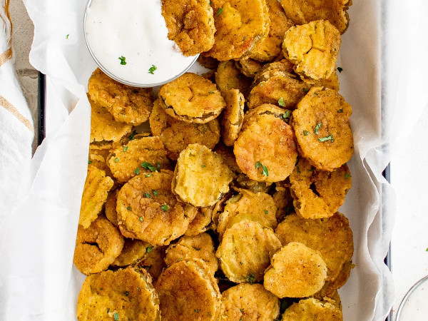 Crispy Fried Pickles