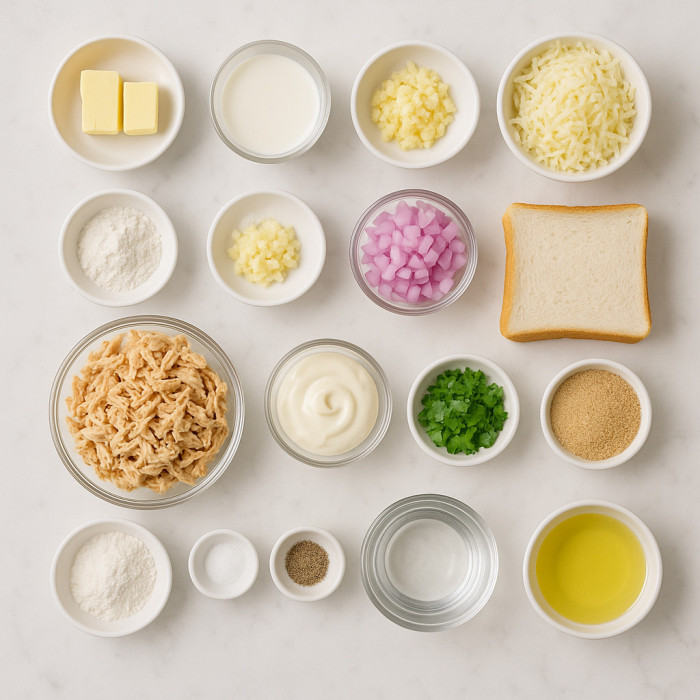 Crispy Chicken Pockets ingredients