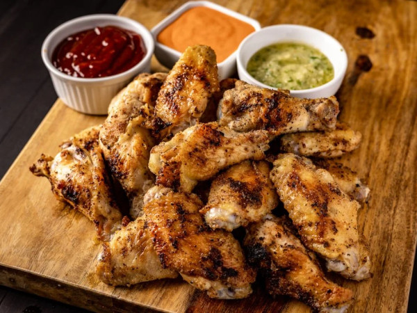 Easy Grilled Chicken Wings