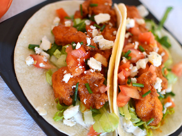Buffalo Chicken Tacos