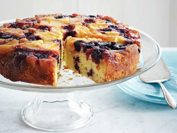 Pineapple and Cherry Upside-Down Cake