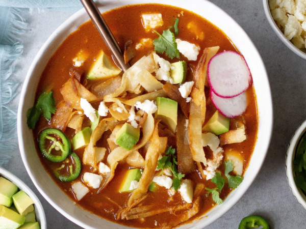 Spicy Mexican Chicken Tortilla Soup