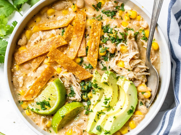 Instant Pot® Veggie White "Chicken" Chili