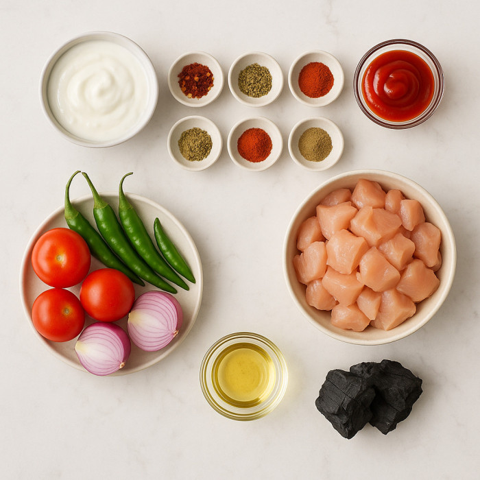 Lebanese Chicken Kebabs ingredients
