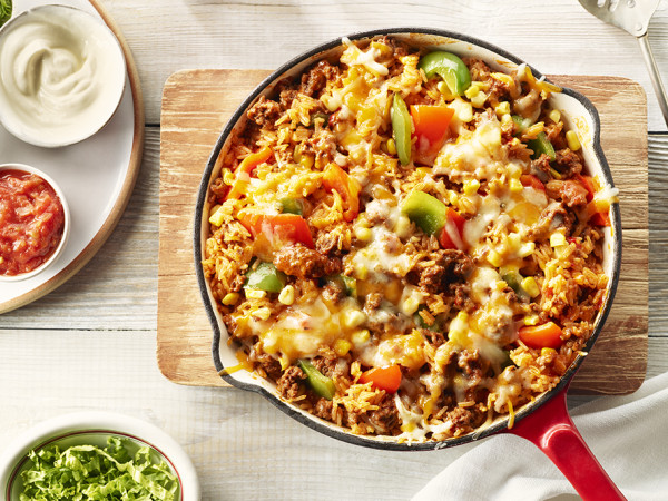 One-Pan Taco Skillet with CAMPBELL
