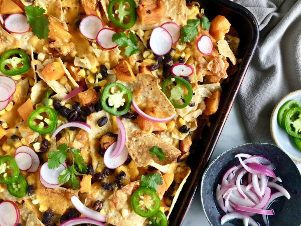 Vegetable Nachos