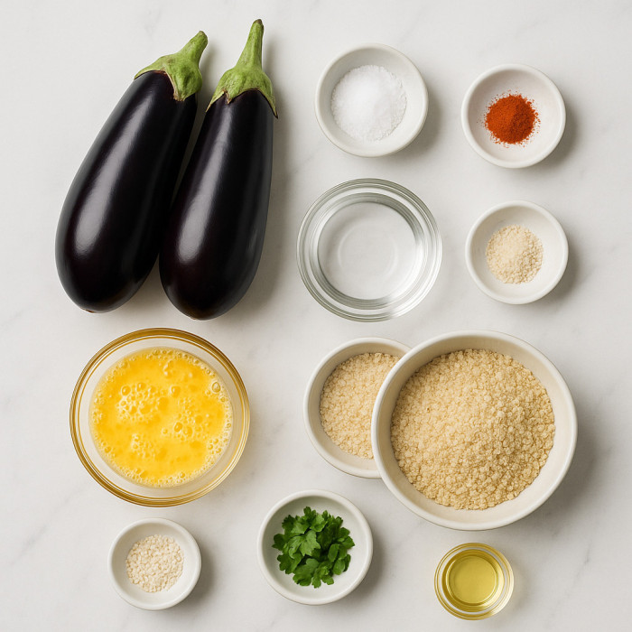 Crispy Eggplant Chips ingredients