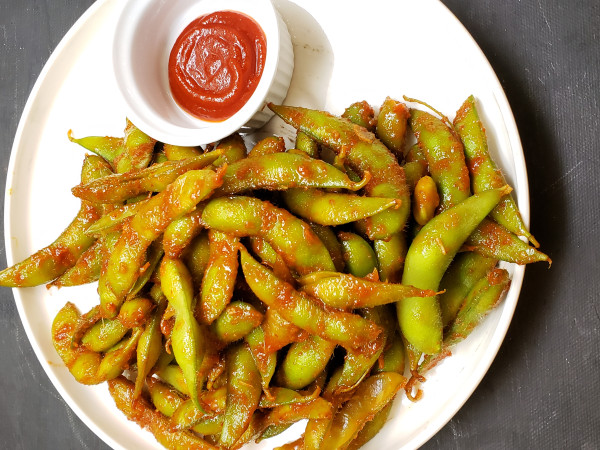 Spicy Edamame Made in the Instant Pot®