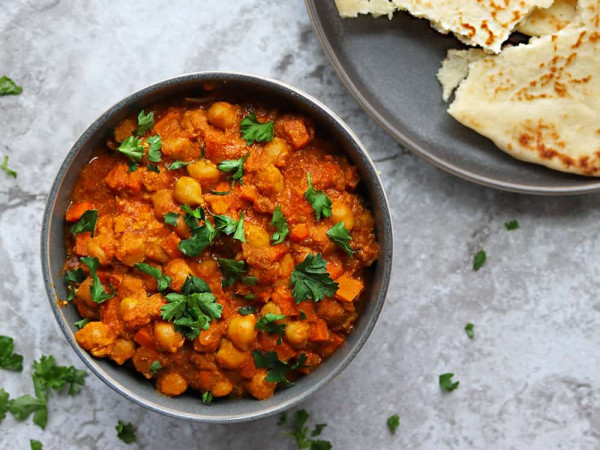 Chickpea and Carrot Curry