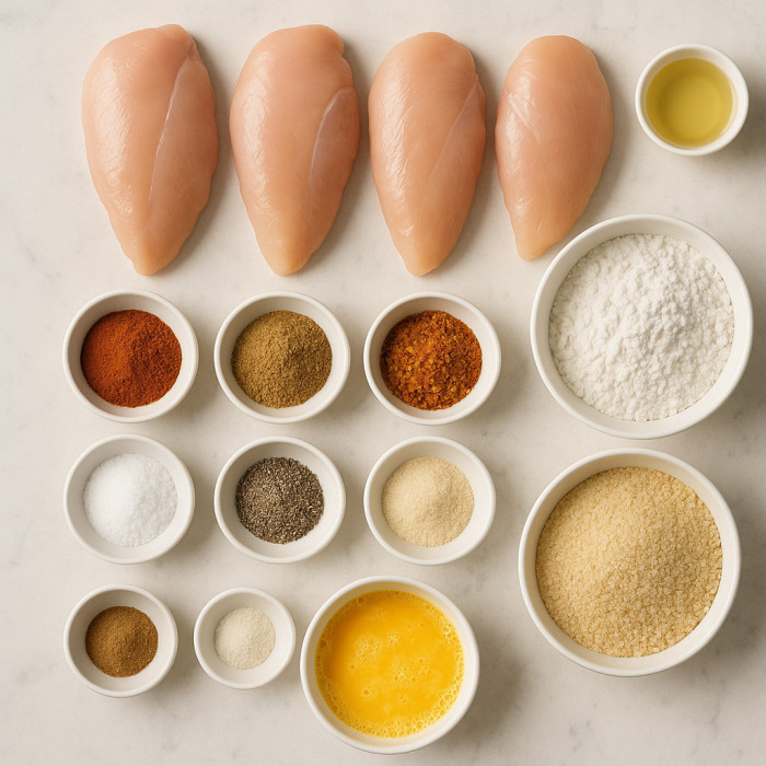 Chicken Spirals ingredients