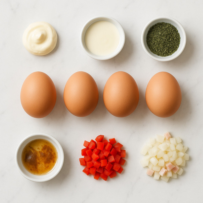 Scrambled Eggs with a Smoky Twist ingredients