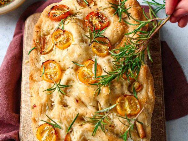 Simple Rosemary Focaccia