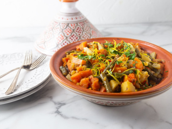 Moroccan Plant-Based Tagine