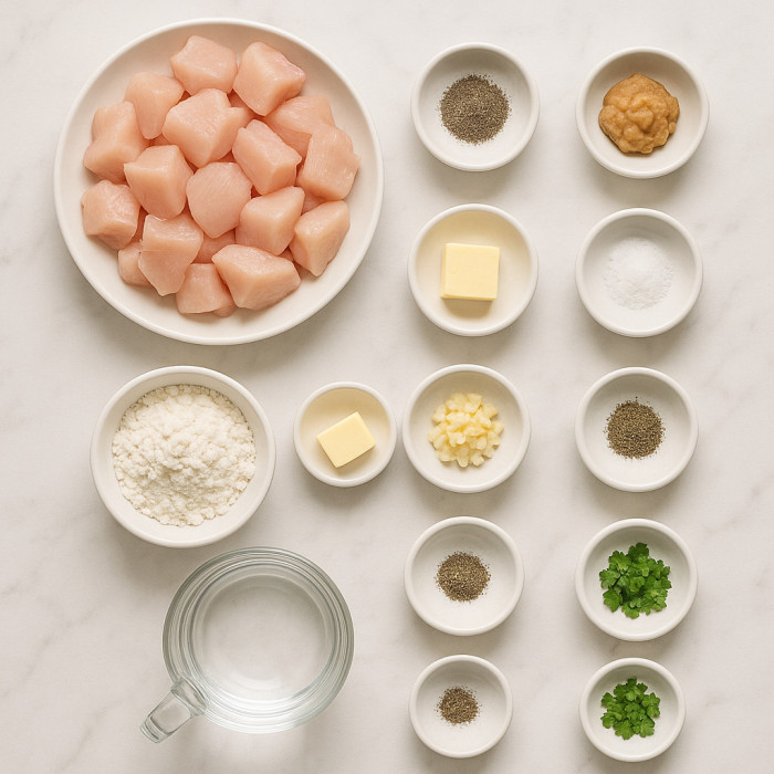 Garlic Butter Roasted Chicken ingredients