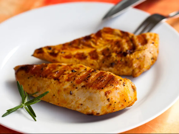 Chicken Breasts with Garlic and Brown Sugar Glaze