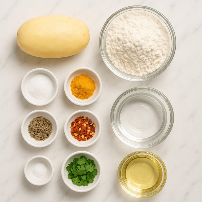 Crunchy Potato Chips ingredients