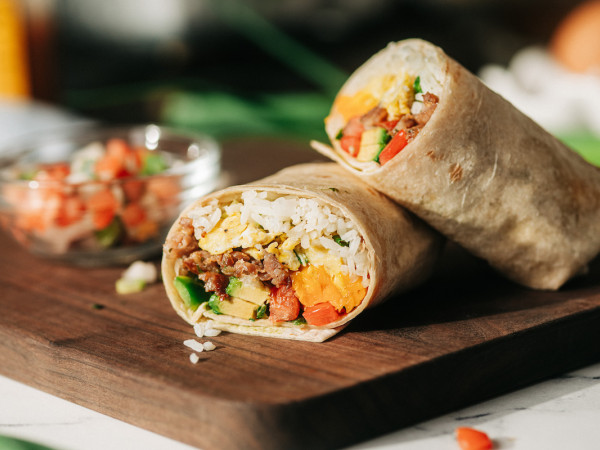 Hearty Country Breakfast Burritos