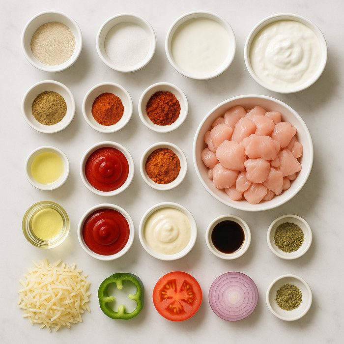 Chicken Pizza Delight ingredients