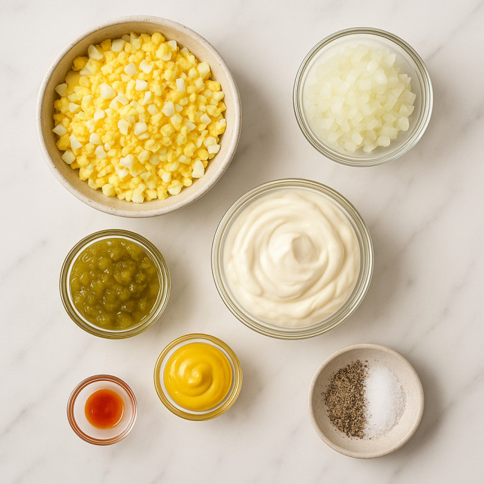 Egg Salad with Pickle Relish ingredients