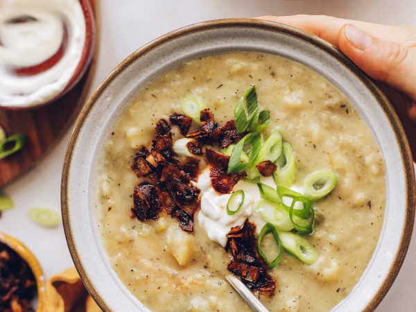 Creamy Fennel Soup for Vegetarians