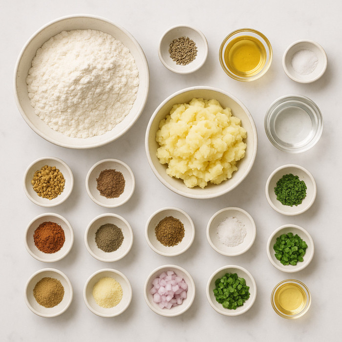 Crunchy Potato Pockets ingredients