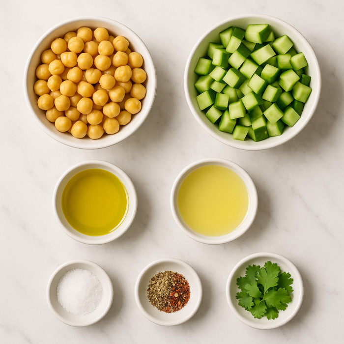 Chickpea Protein Bowl ingredients
