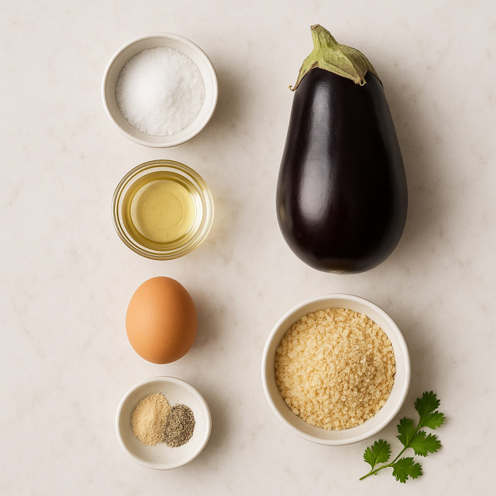Crispy Eggplant Snacks ingredients