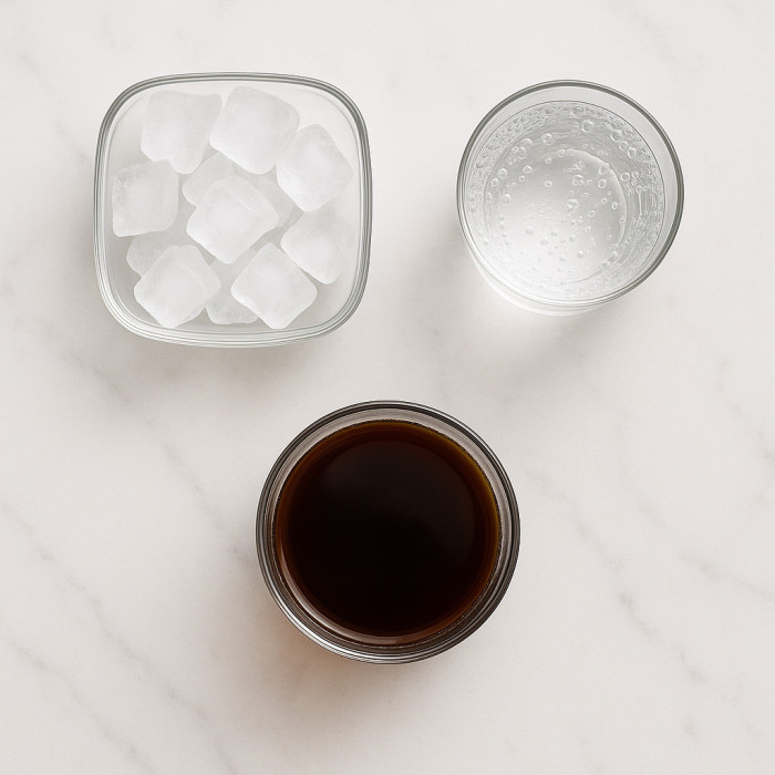 Iced Brew with Tonic ingredients