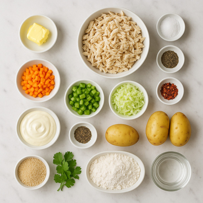 Rich and Creamy Chicken Dish ingredients