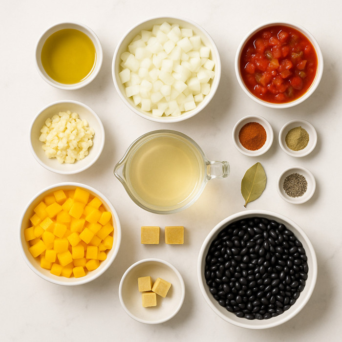 Quick Black Bean Soup in the Instant Pot® ingredients