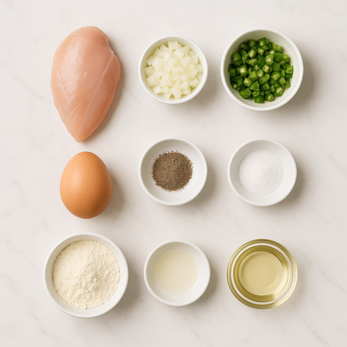 Chicken-filled Crepes ingredients