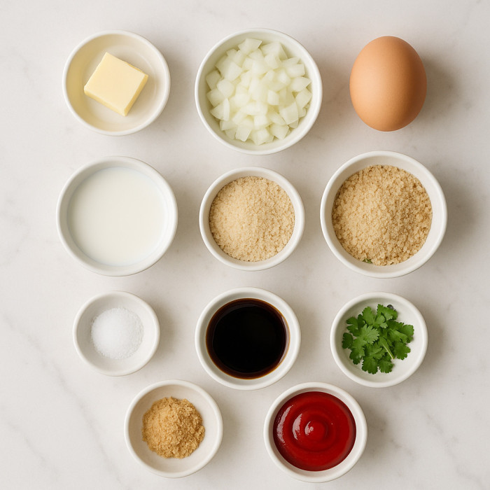 Classic Meatloaf Dish ingredients