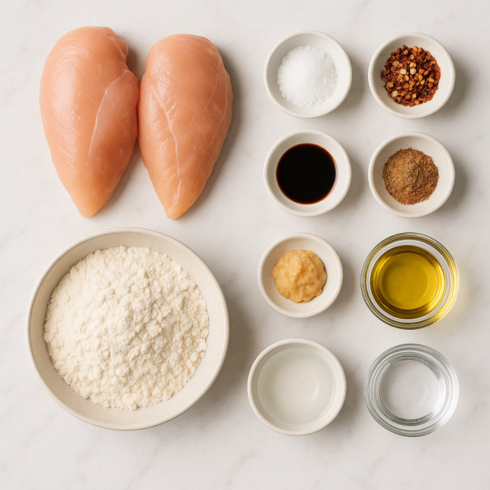 Delicious Chicken Nuggets ingredients